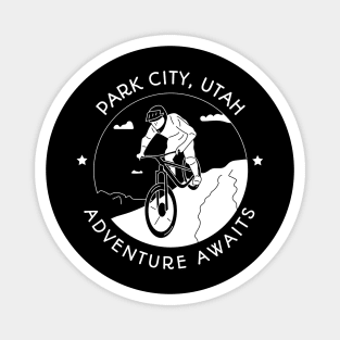 Park City, Utah Biking Magnet